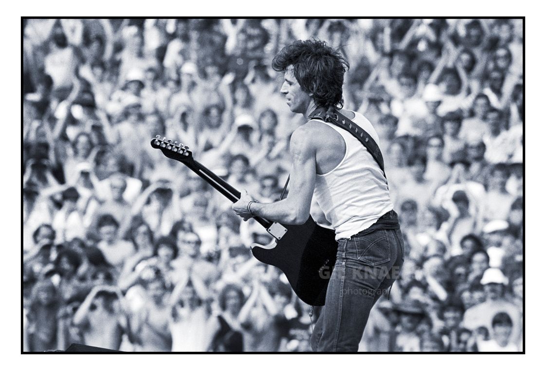 Keith Richards, Holland 1982 – Gie Knaeps Photography